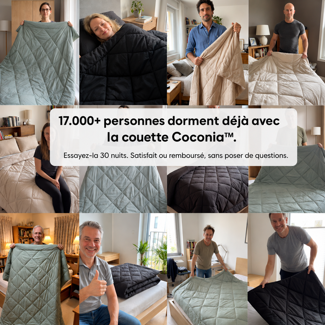 Coconia™ - La Couette Anti-Chaleur