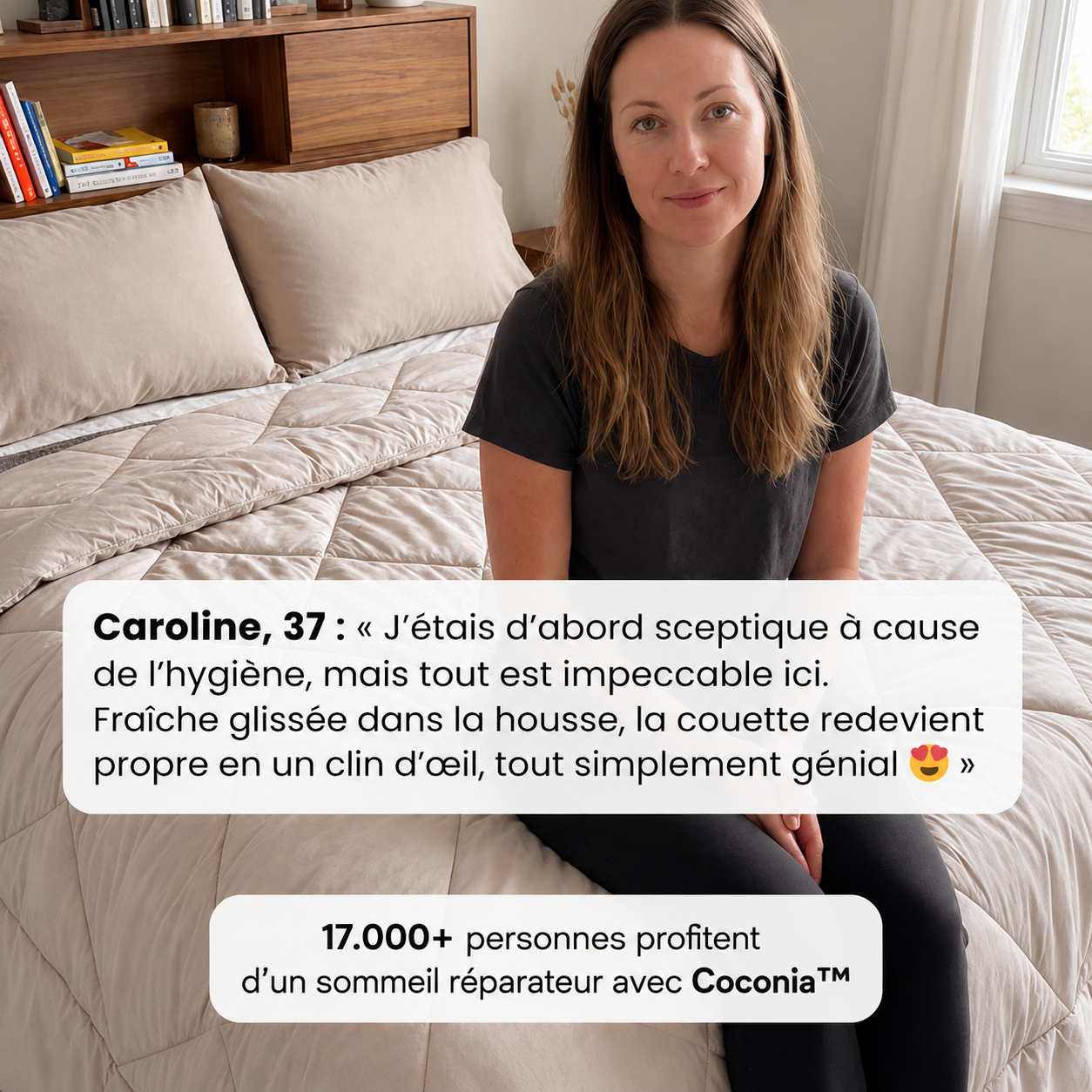 Coconia™ - La Couette Anti-Chaleur