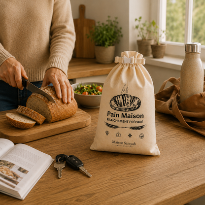 Le Sac à Pain Naturel - Maison Samyah™