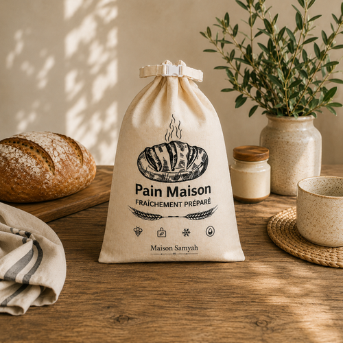 Le Sac à Pain Naturel - Maison Samyah™